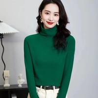 Support OEM/ODM Personnalisable – Nouvelle Collection Automne-Hiver – Pull Tricoté Épais Double Face en Velours Doux avec Manches Bouffantes Élastiques Style Européen