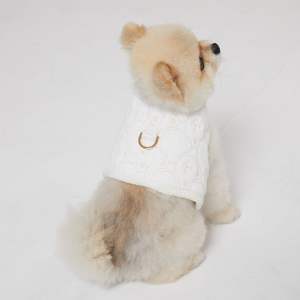 Harnais pour chien confortable toute la journée avec tissu rafraîchissant et mélange coton-polyester, réglable pour chiens et chats de petite/moyenne/grande taille - Product Image 4