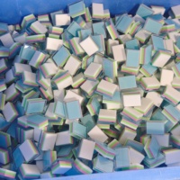 Jeu de Mahjong Américain de Démarrage Bleu Teal Foncé en Acrylique pour Enfants, Tuiles de Mahjong Rétro, Jeux Imprimés, Jeu d'Intérieur et d'Extérieur