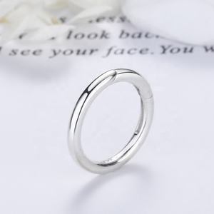 Cierre redondo de resorte de Plata de Ley 925, soporte para abalorios, Clip de anillo redondo para joyería, pulsera, collar, 10mm, 12mm, 14mm, 16, 18 y 20 mm - Product Image 4