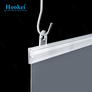 ชั้นวางโปสเตอร์คลิปโฆษณาซูเปอร์มาร์เก็ตพร้อมที่แขวนเสาธงอลูมิเนียมอัลลอยด์แบบแขวนที่แขวนโปสเตอร์ผ้าใบ - Product Image 1