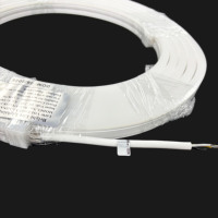 Bande lumineuse LED néon flexible à émission latérale modèle 1018 CCT 1800K*4000K, étanche IP67, rouleau de 5 mètres