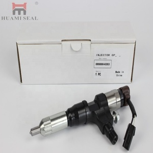 หัวฉีดน้ำมันเชื้อเพลิงเครื่องยนต์ J05E รุ่น 095000-6353 สำหรับอะไหล่รถขุด SK200-8 SK210-8 SK250-8 SK260-8 - Product Image 2