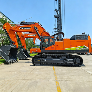 Excavatrice sur chenilles DX1000 à charge lourde, structure principale renforcée pour l'excavation de roches en vrac, conditions de contrat flexibles pour l'exportation - Product Image 4