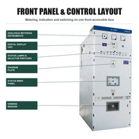 Kabinet Switchgear Metal-Clad 24kV KYN28-24 Panel Feeder Keluaran, Pemutus Sirkuit Vakum Tipe Drawout, Akses Depan, Dalam Ruangan
