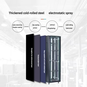 Chất lượng cao 32u 600x600 tầng thường vụ máy chủ Rack Tủ nó Giải pháp an toàn phần cứng lưu trữ hiệu quả quản lý cáp - Product Image 3