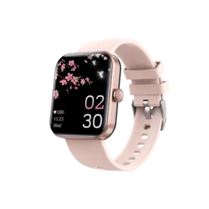 OEM 2in 1 ip7 1件最小订单粉色大屏幕大显示屏最佳品质时尚女性女士防水智能手表