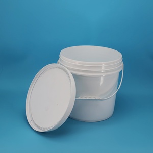 Cubo <span class=keywords><strong>de</strong></span> Plástico PP Reciclable y Duradero con Tapa, Grado Alimenticio, para Almacenar Pintura, Fertilizantes, Productos Químicos, Salsas y Granos - Product Image 6