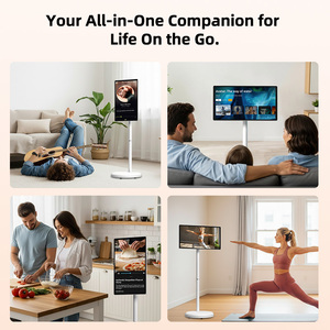 Monitor Portatile Android Smart <span class=keywords><strong>TV</strong></span> da 21,5 Pollici con Display LCD Touchscreen 1080P, 4+64GB, <span class=keywords><strong>per</strong></span> Gaming e Live Streaming - Product Image 2