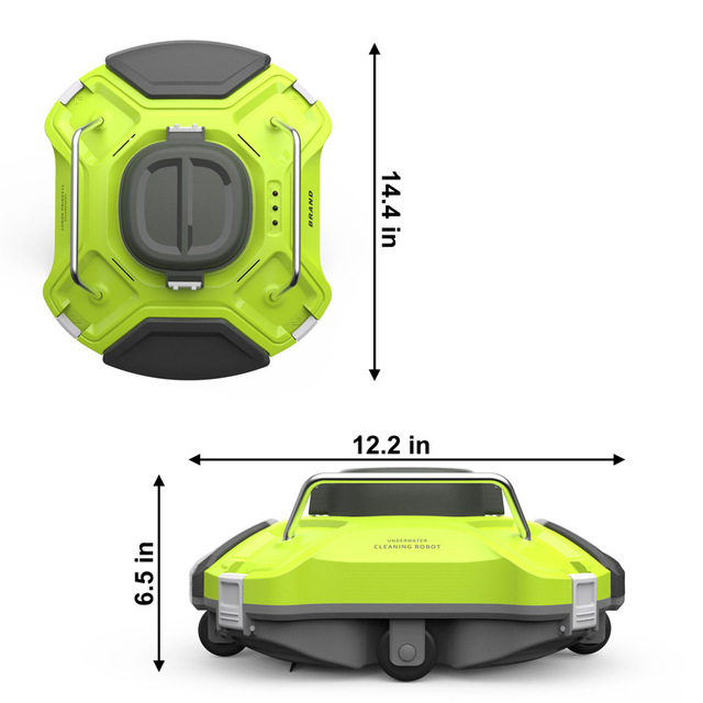 Pool Vacuum Cleaner ,good Robotic Pool Cleaners of 2023,replacement of Clean Robot Ideal for Above/In-Ground Flat Pools