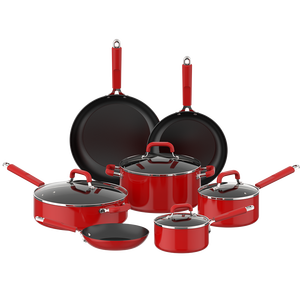 Proveedor Mayorista de Utensilios de Cocina, Olla para Cocinar, Cacerola, Juego de Utensilios de Cocina de Aluminio Prensado - Product Image 1