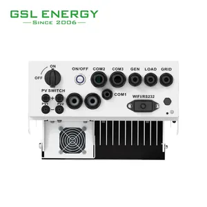 GSL ENERGY Wholesale Price Home Solar Power System On Off Grid Tied Grid Tie Hybrid Solar Inverter With Mppt Charge Controller
