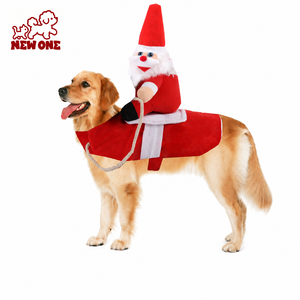 Vêtements de créateur pour chiens, vêtements pour animaux de compagnie pour petits et grands chiens, logo personnalisé en gros, OEM, vêtements de Noël pour chiens, costume de Père Noël pour animaux de compagnie - Product Image 1