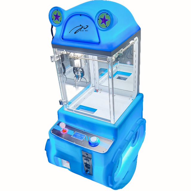 KAIMI Hot Sale Mini Crane Machine for Plush Toys Metal Coin-Operated Game with 1 Year Warranty for Home and Arcade