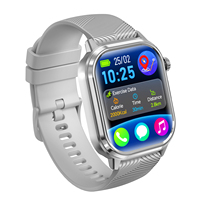 Montre connectée GPS ECG, étanche IP68, appels Bluetooth, 188 modes sportifs, fréquence cardiaque, pression artérielle, SpO2, détection de chute pour personnes âgées