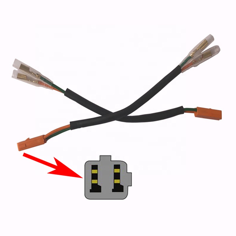 Ходовой товар, запчасти для мотоциклов, сигналы поворота, разъемы для индикатора мотоцикла, адаптеры для Kawasaki