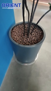 Kim loại ngoài trời trồng hình chữ nhật tùy chỉnh kim loại <span class=keywords><strong>planter</strong></span> cho cảnh quan hiện đại kiến trúc kim loại Flamingo <span class=keywords><strong>planter</strong></span> - Product Image 6