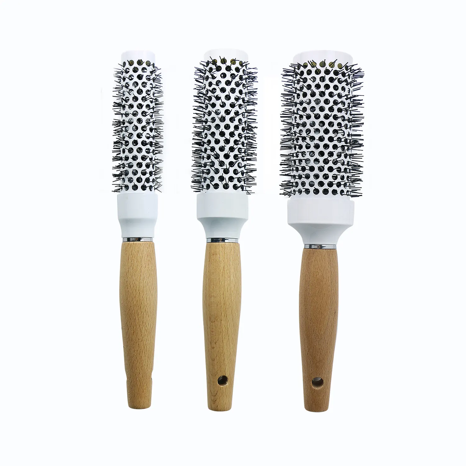 Professional Best Round Brush Ceramic Ion Thermal Barrel Comfortable Styling curly for All Hair Type Hair Brush