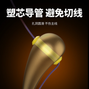 Upward Facing Hook No 4 Crucian Carp Freshwater Fishing Copper Material High Strength 45 Degree Angle Hook - Product Image 3