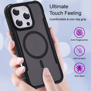 เคส TPU 2-in-1 แบบแม่เหล็ก TPU+PC ป้องกันการตกกระแทก ไม่เหลืองคุณภาพสูง พร้อมขาตั้งแบบซ่อน <span class=keywords><strong>Bayer</strong></span> สำหรับโทรศัพท์ 16 Pro Max - Product Image 5