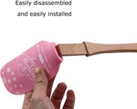 Spatule-racloir de cuisine en silicone avec manche en bois pour pâtisserie et cuisson
