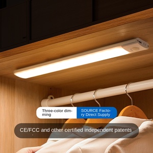 Vente chaude Rechargeable LED Bande Magnétique Auto-Adhésif Ultra-Mince Bande Lumineuse Capteur Intelligent Corps Humain Induction Cabinet - Product Image 6