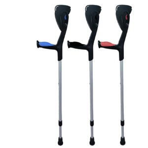 Béquilles en alliage d'aluminium avec poignées antidérapantes, légères et extensibles pour jeunes - Product Image 2