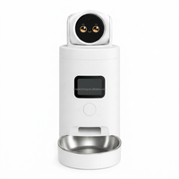 Neuer Intelligenter Automatischer Tierfutterautomat mit Großer Kapazität und 400W Hochauflösender WLAN-Kamera zur Fernsteuerung