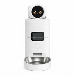Nouvelle mangeoire automatique intelligente pour animaux de compagnie à grande capacité avec caméra pour animaux de compagnie haute définition 400W Contrôle de la caméra Wifi Mangeoire intelligente pour animaux de compagnie - Product Image 1