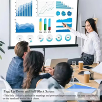 Nuevo Puntero Láser Inalámbrico para Presentaciones PowerPoint 2026, Control Remoto USB de 2.4GHz, Clicker para Presentaciones, Puntero F-lip