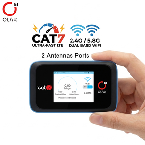 รุ่น olax MT60 Dual-Band 2.4G และ5.8G Cat7ที่มี2เสาอากาศ esim เราเตอร์ WiFi เราเตอร์ LTE 4G แบบพกพามือถือเราเตอร์ Dual Band - Product Image 1
