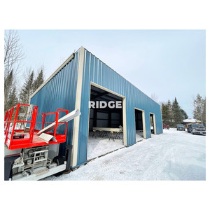 Bâtiment préfabriqué structure en acier maisons bon marché <span class=keywords><strong>toit</strong></span> <span class=keywords><strong>plat</strong></span> structure en acier <span class=keywords><strong>garage</strong></span> voiture - Product Image 6