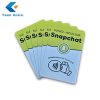 Tarjeta NFC Mini RFID de PVC Personalizable al por Mayor con Chip de Código QR para Tarjetas de Visita, Uso en Hoteles, Pagos y Redes Sociales