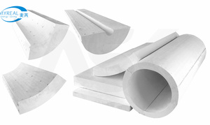 Tube d'<span class=keywords><strong>isolation</strong></span> en silicate de calcium MYREAL MY-CS, design industriel écologique, densité 170 kg/m3, raffinerie de pétrole, garantie de 2 ans - Product Image 2
