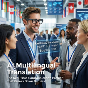 แว่นตาอัจฉริยะ Miccell 1300W <span class=keywords><strong>พร้อม</strong></span>กล้อง HD ระบบ AI รองรับการถ่ายทอดสด/<span class=keywords><strong>แปล</strong></span>ภาษาแบบเรียลไทม์ โทรศัพท์/เล่นเพลง ควบคุมผ่านแอปแบบสัมผัส แม่เหล็กยึดติด - Product Image 5