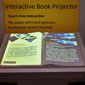 AR Interactive Electronic Virtual E-book Pantallas sin contacto Flip Book Sensor de movimiento Sala de exposiciones Libro aumentado - Product Image 5