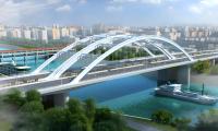 Pont en acier léger de conception chinoise avec structure de toit métallique isolée, matériaux Q345/Q235, fabrication par soudage et pliage