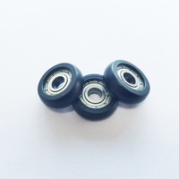 Roue à rouleaux miniature en plastique personnalisée, petite poulie à roulement, roulement à billes recouvert de nylon