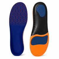 Semelles orthopédiques robustes pour hommes et femmes, 220+ lb, avec soutien de la voûte plantaire, inserts de chaussures en TPU pour fasciite plantaire et pieds plats, absorption des chocs