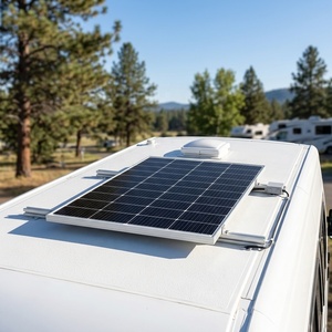 Panneau solaire monocristallin SFED-G150M 150W 21.6V/25V à haute efficacité (19.9%) – Module PV pour camping-cars, bateaux et onduleurs de batterie – Fabrication chinoise - Product Image 1