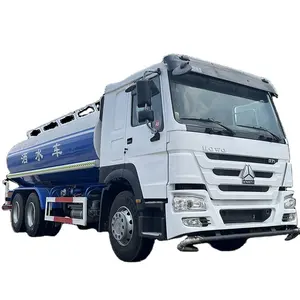 China Howo 10000 20000L 6*4 8*4 water tank truck for sale