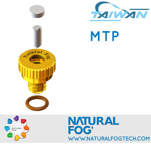 Patented Temperature-Control Anti-Drip Brass Nozzle for All-Season Garden Misting - Product Image 3