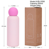 Bouteille d'eau isotherme personnalisée avec logo, toucher doux, gourde sous vide, vente en gros, minimaliste, anti-fuite, gobelet à café portable, cadeau esthétique