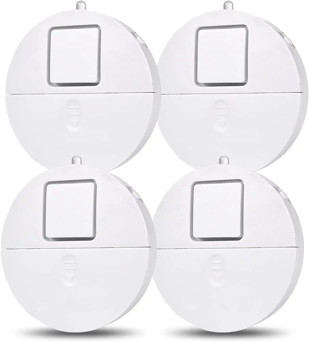 Wireless Window Door Vibration Sensor Detector Alarm Ultra-Thin 130dB Sound For Home Alarm