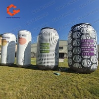 Canette de bière géante gonflable publicitaire Modèle de canette gonflable étanche canette gonflable pour marque