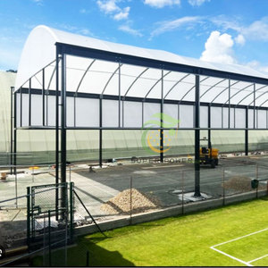 Cancha de Pádel con Techo <span class=keywords><strong>Exterior</strong></span> Personalizado Tipo Panorámico, Equipamiento Deportivo para Pádel, Gran Venta - Product Image 4