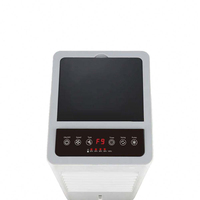 Ventilateur sur pied puissant, compact, silencieux, longue autonomie, rechargeable, refroidissement efficace, climatiseur d'air
