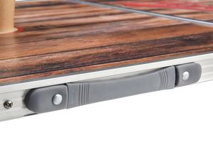 HISPEED MDF โต๊ะอลูมิเนียม 55/60/70 ซม.ปรับความสูงได้ 8ft แบบพกพาชุดโต๊ะเบียร์ - Product Image 6