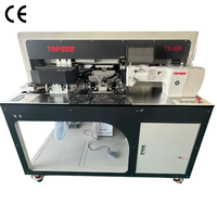 Machine à coudre industrielle laser TS-995A pour poches, avec changement automatique de moule pour poches plaquées et poches arrière, pour la production de vêtements