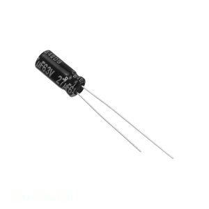 ตัวแทนจำหน่ายอย่างเป็นทางการ คาปาซิเตอร์ CAP ALUM 120UF 20% 63V RADIAL TH 120 uF แบบ Through Hole รุ่น EEU-FS1J121L - Product Image 1